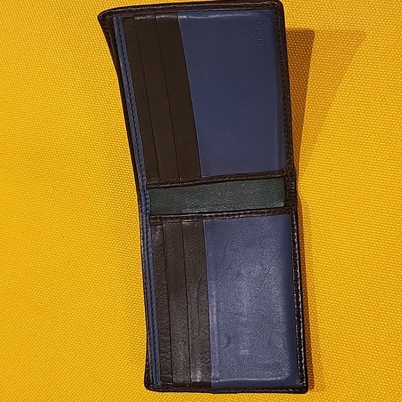💯 Gucci Monogram Tri colo leather wallet - Picture 5 of 11